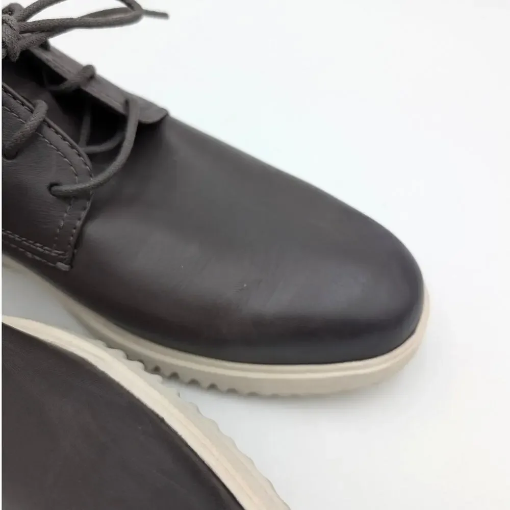 Cole Haan Grand Plain Toe Oxfords Shoes Men's Pavement/Ivory Size US11.5M EU44.5